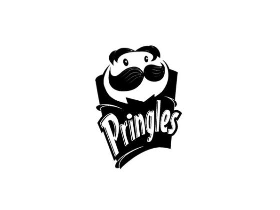Pringles Logo Outline Clipart - Brand Logo Images